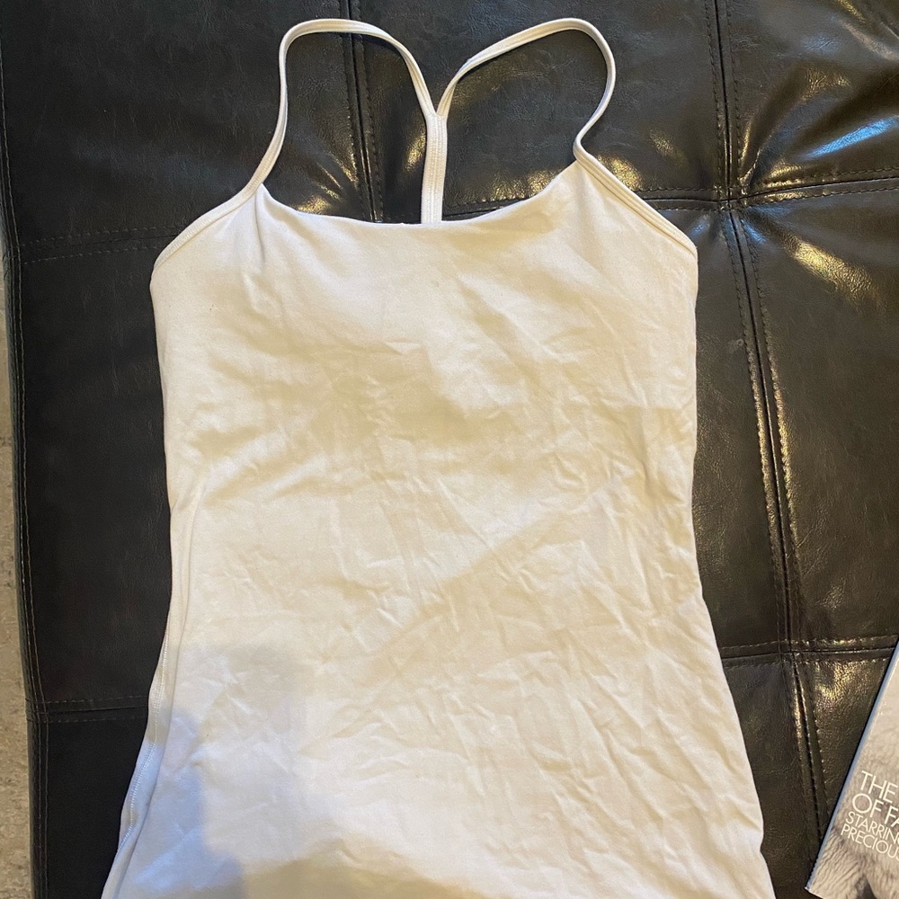 Lulu lemon built in sports bra tank top NWOT